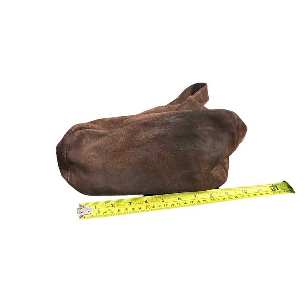 Wilsons leather brown suede shoulder bag - image 12