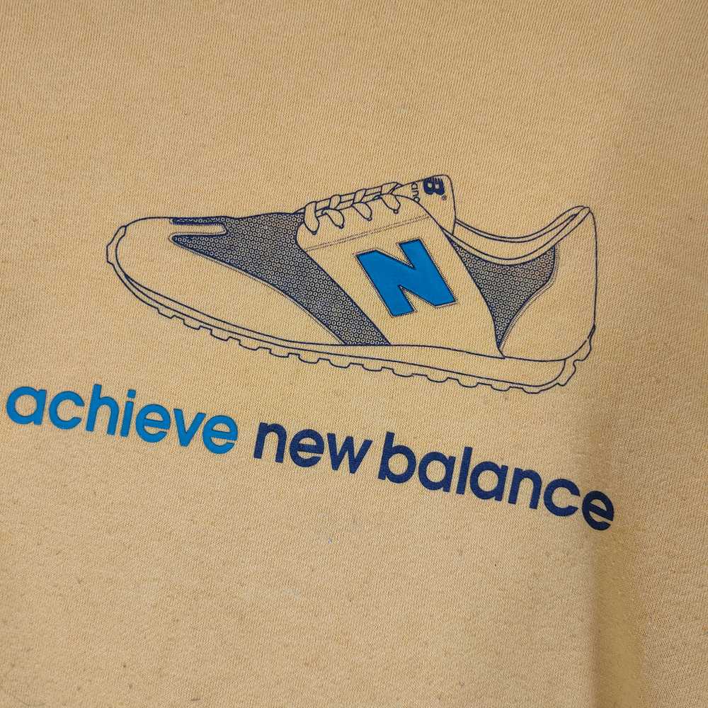 NEW BALANCE Big SNEAKERS Logo Spellout Sweatshirt - image 2