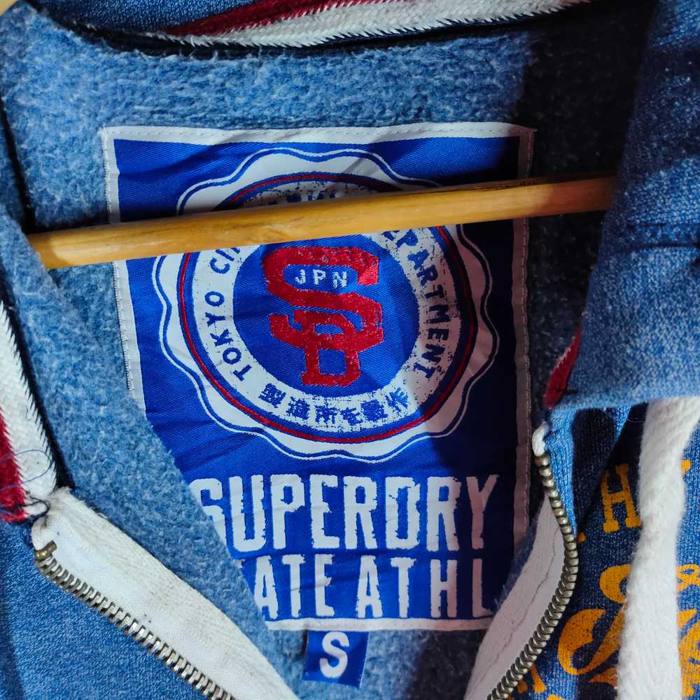 Superdry - SUPERDRY Full Zipper Spellout Printed … - image 6