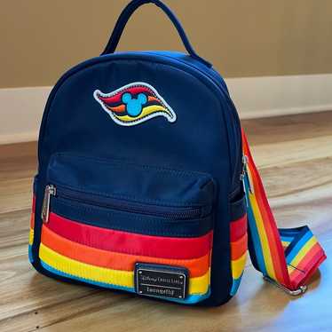 Disney Cruise Line DCL Loungefly Rainbow Backpack