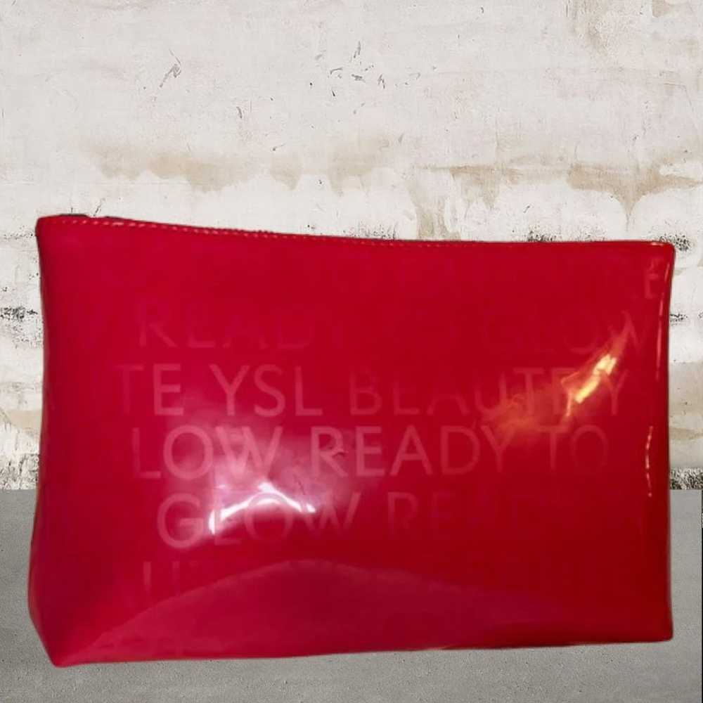 Yves Saint Laurent Pink Cosmetic Makeup Bag - image 2