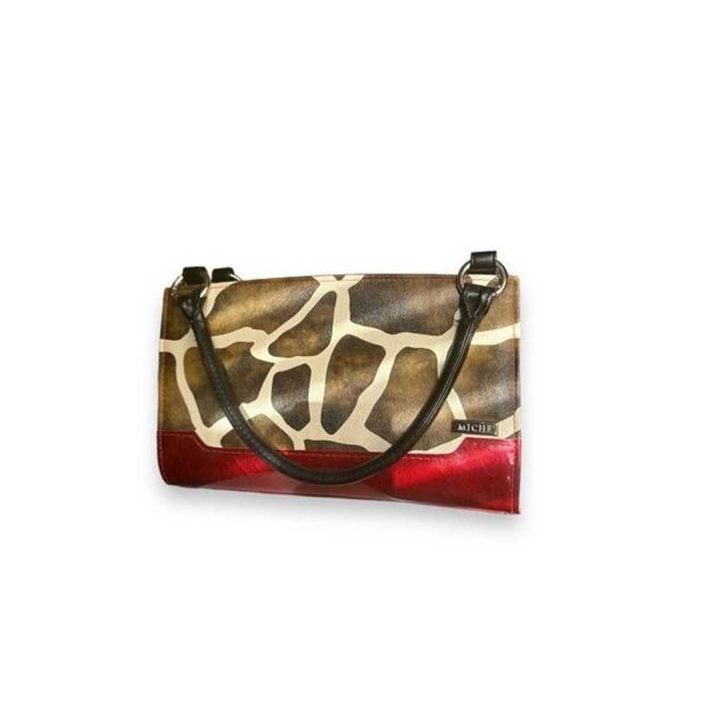 NEW MICHE Jayma animal print handbag shoulder bag… - image 3