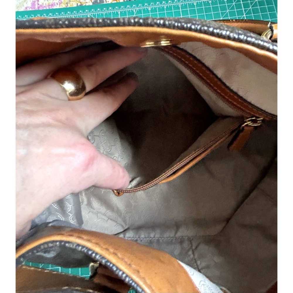 Michael Kors Hamilton Signature Tote Bag Brown Lo… - image 7