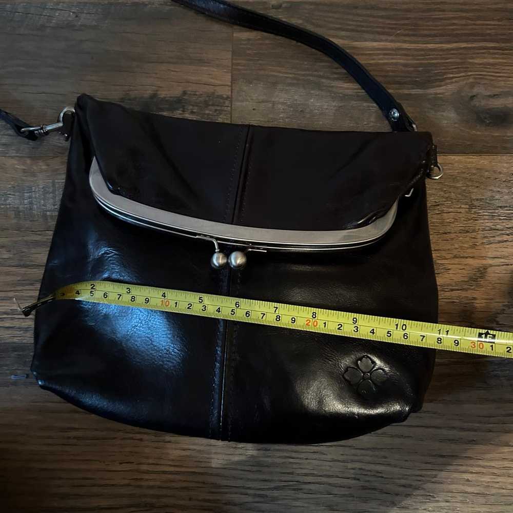 Patricia Nash Leather Kiss Lock Fold Up Bag Purse… - image 7