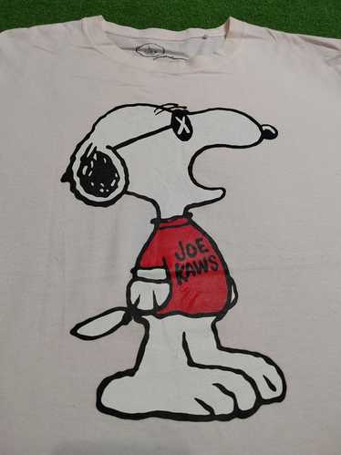 Vintage - Kaws X Peanuts Snoopy Pocket Tee rare