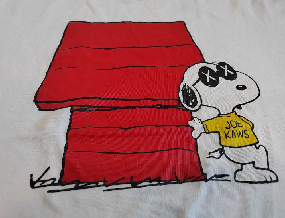 Vintage - Kaws X Peanuts Snoopy Pocket Tee rare - image 1