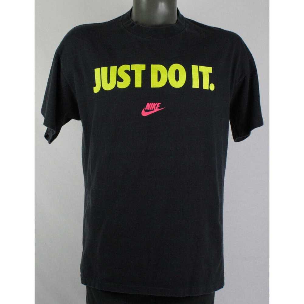 Nike Vintage 90s Nike Gray Tag Just Do It OG Spel… - image 1