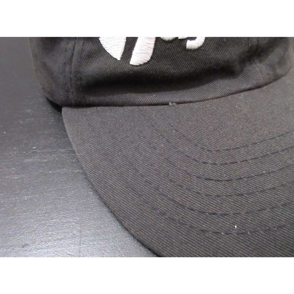 Vintage Taylormade Hat Cap Strap Back Black White… - image 3