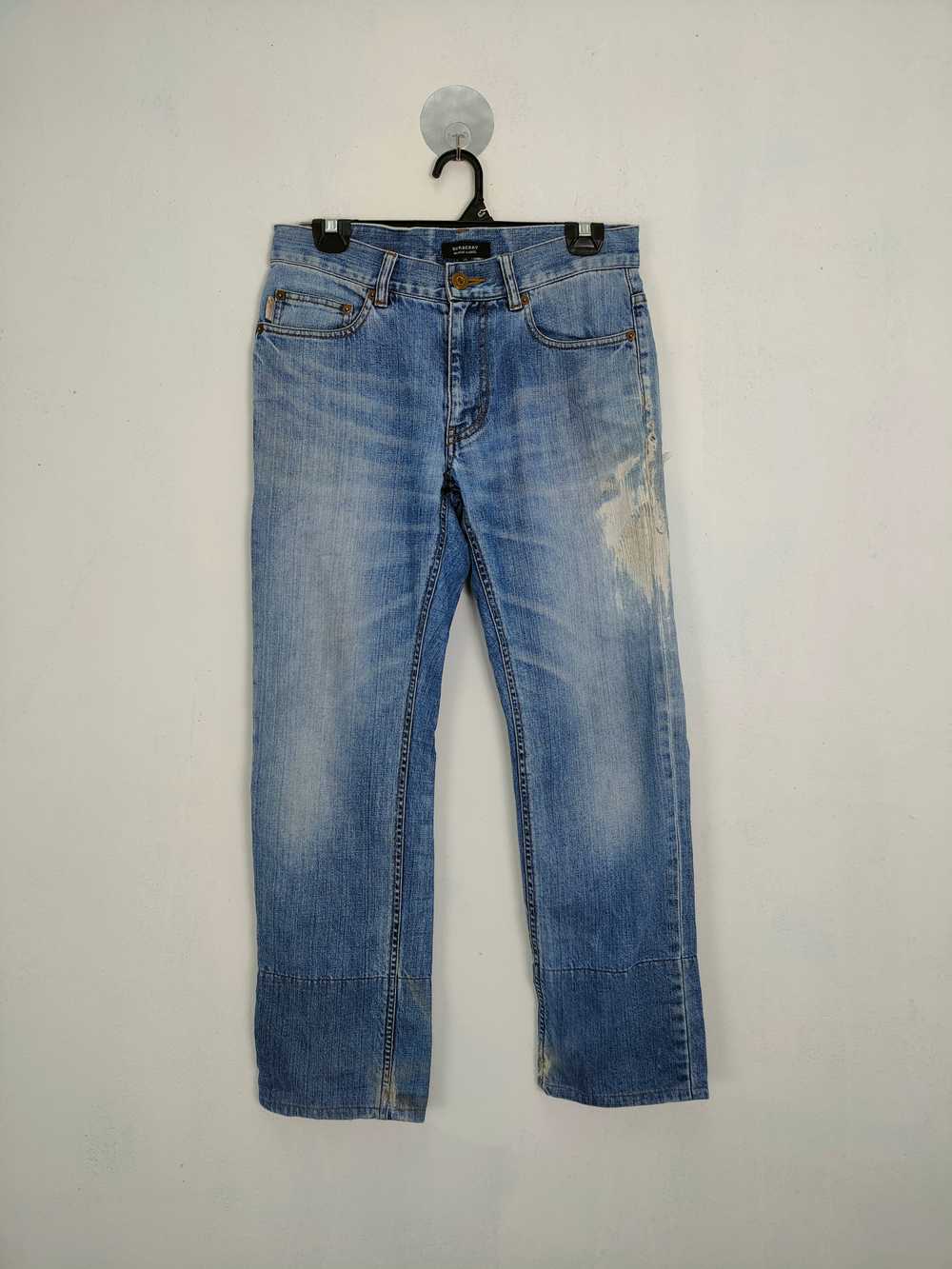 Burberry Black Label Distressed Denim - image 2