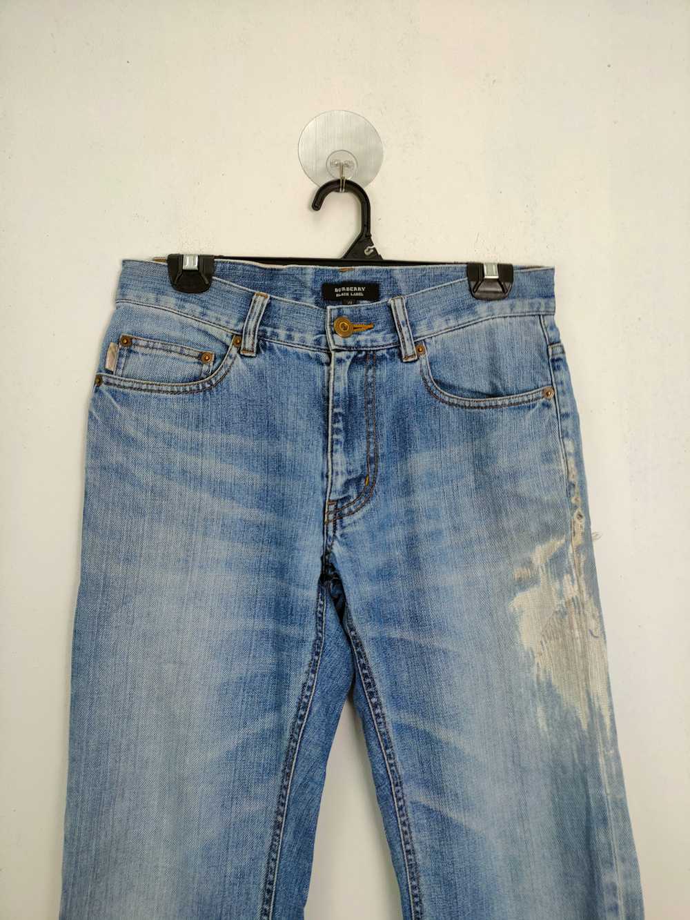 Burberry Black Label Distressed Denim - image 4