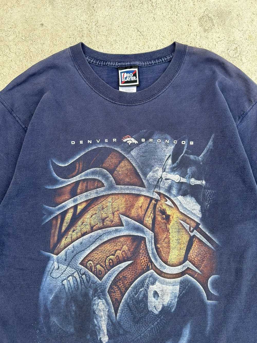 Pro Player × Vintage 90s Denver Broncos Shirt - image 2