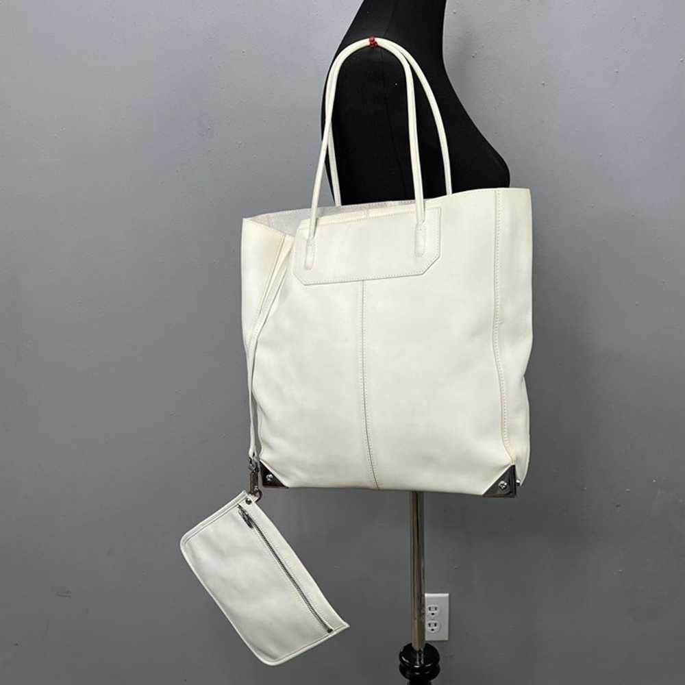 Alexander Wang Shoulder Bag Tote w Pouch Off Whit… - image 1