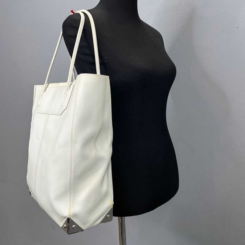 Alexander Wang Shoulder Bag Tote w Pouch Off Whit… - image 4