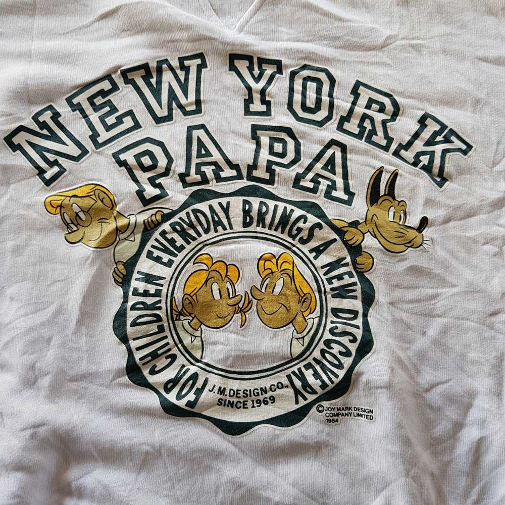 Vintage - VTG '84 New York Papa Sweatshirt - image 2