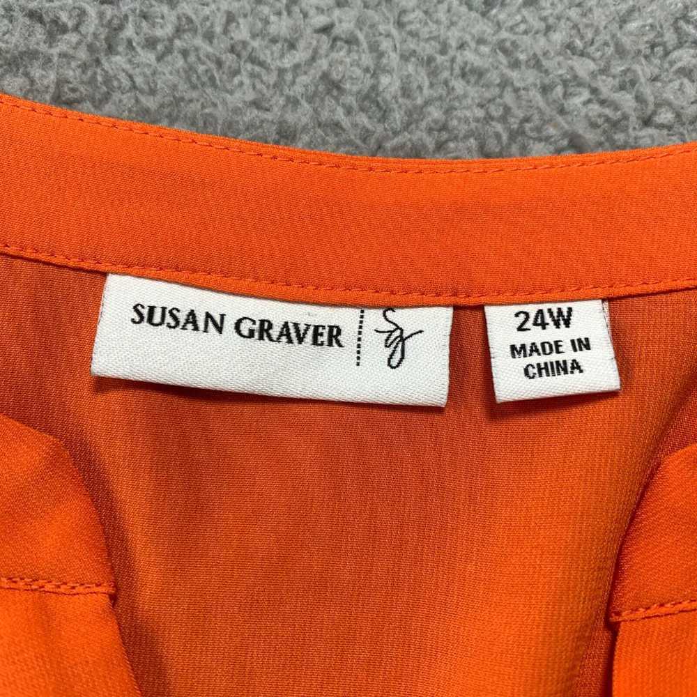 Susan Graver SUSAN GRAVER Blouse Womens Size 24W … - image 3