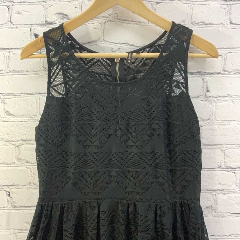 Vintage Heart Soul Dress Womens Sz XL Black Lace … - image 2