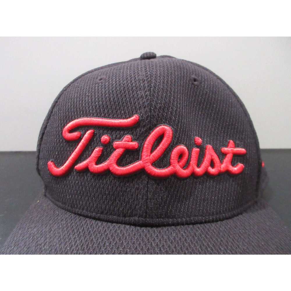 Titleist Titleist Hat Cap Fitted Adult Medium Bla… - image 2