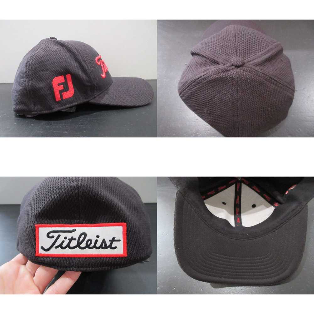 Titleist Titleist Hat Cap Fitted Adult Medium Bla… - image 4