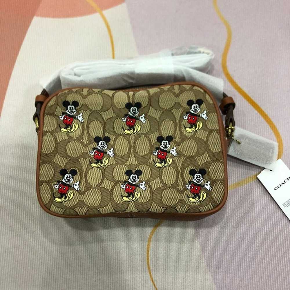 Disney X Coach Mini Jamie Camera Bag In Signature… - image 1