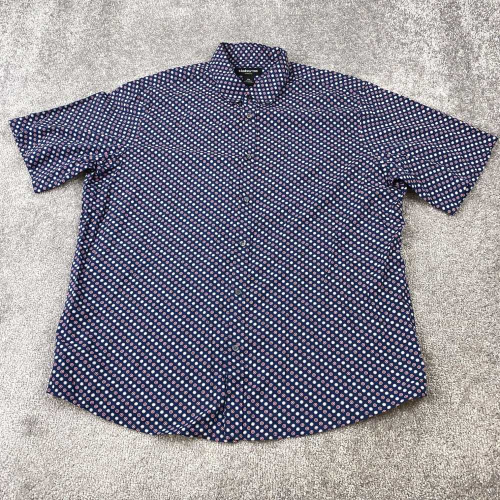 Vintage Claiborne Stretch Button Up Shirt Men's 2… - image 1