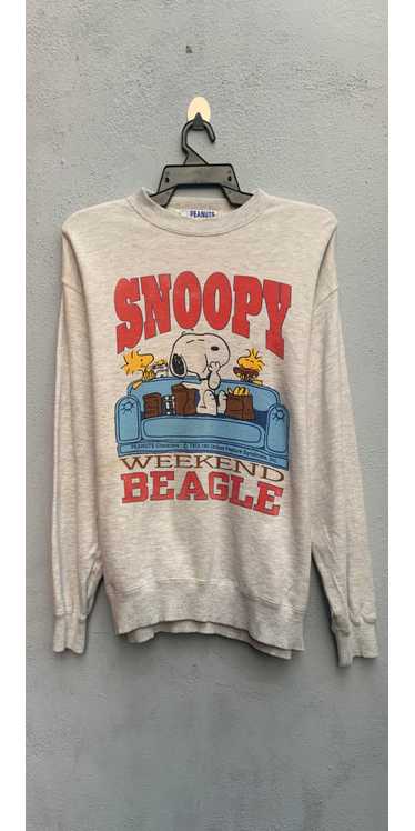 Vintage - Vintage Peanuts Snoopy 1958 Sweatshirt - image 1