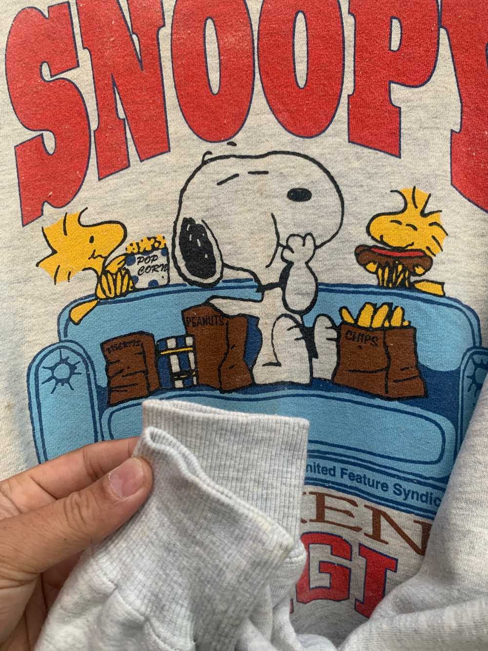 Vintage - Vintage Peanuts Snoopy 1958 Sweatshirt - image 2