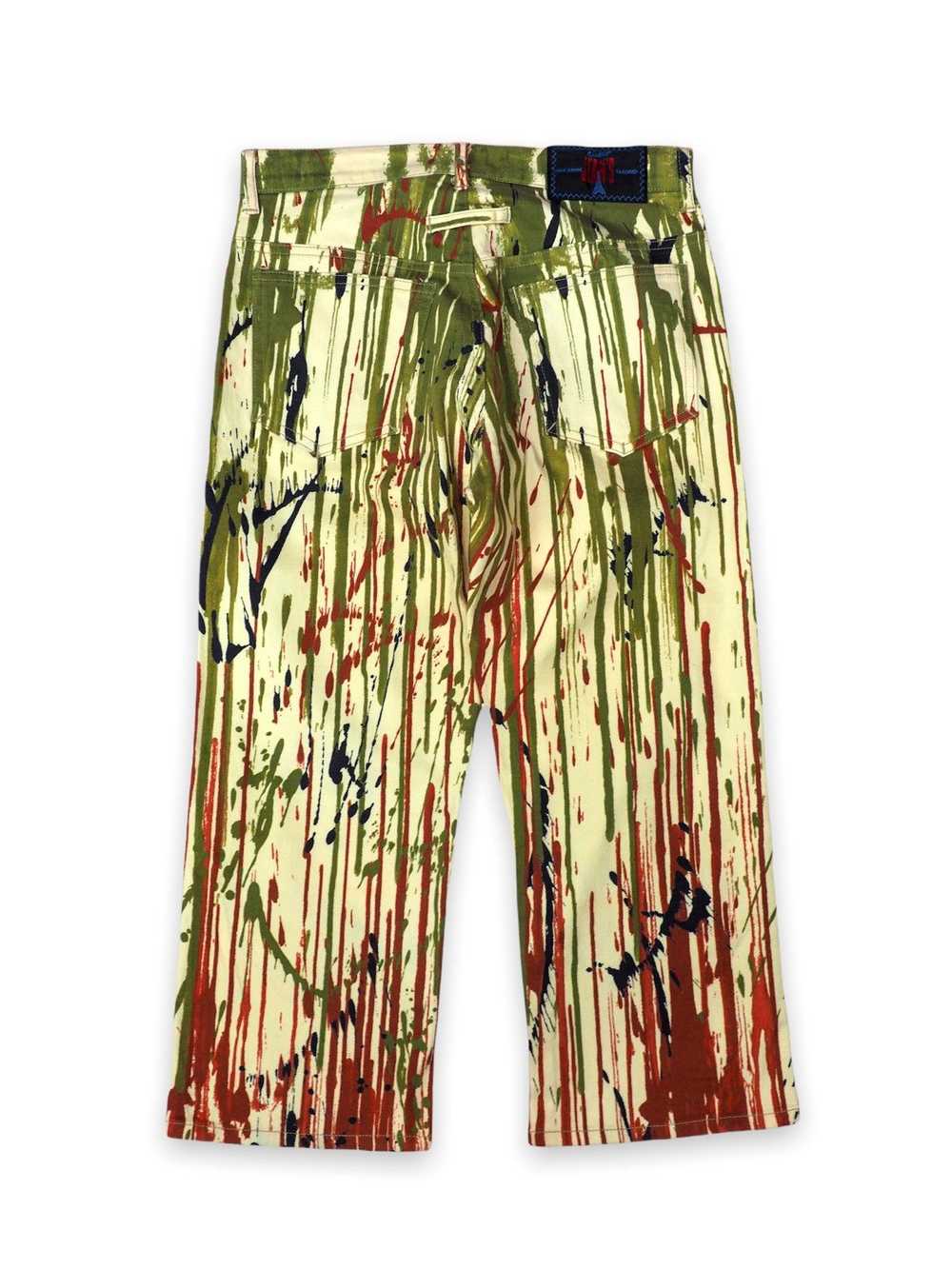 Jean Paul Gaultier AW98 Blood Paint Splatter Crop… - image 6