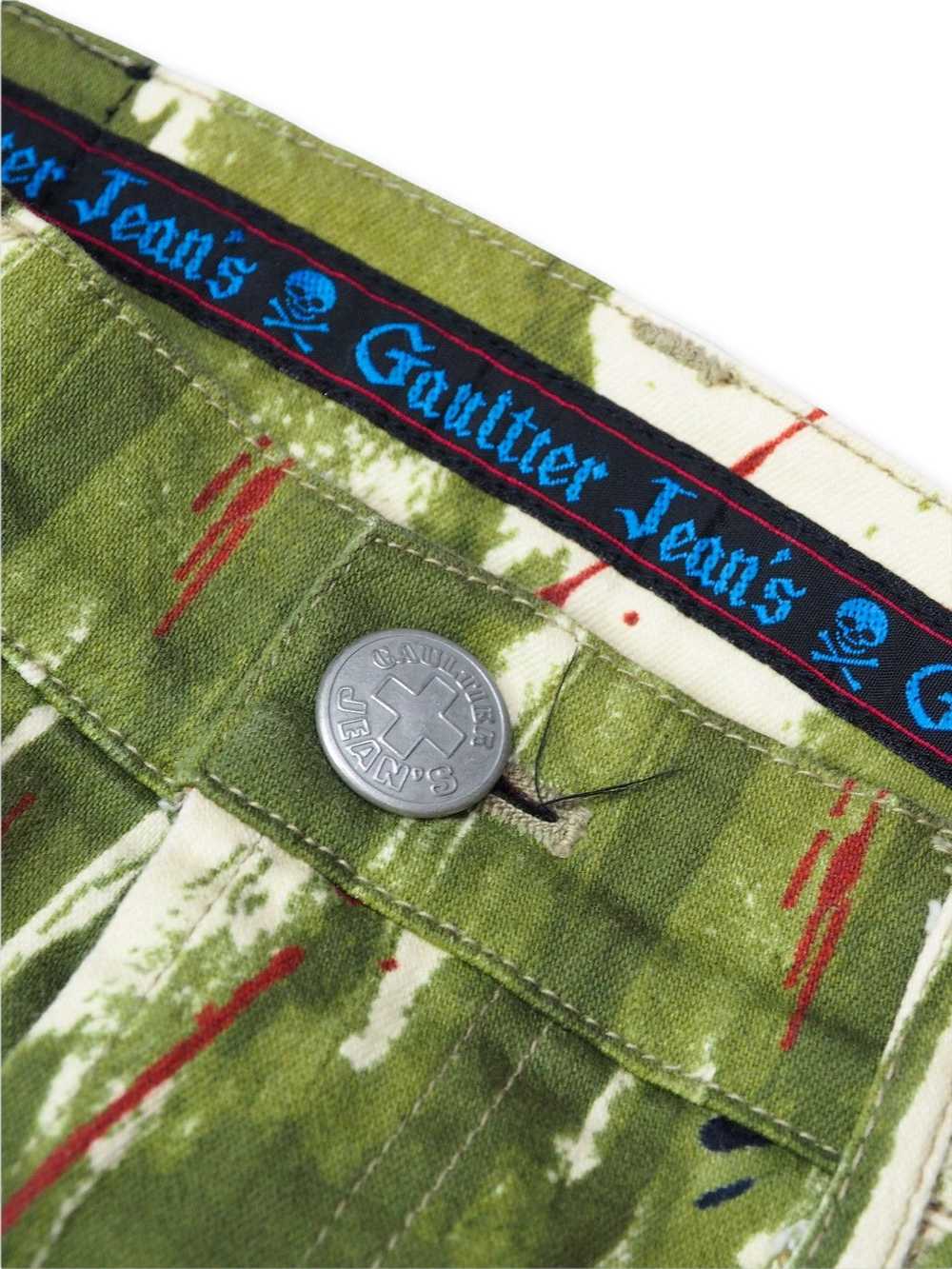 Jean Paul Gaultier AW98 Blood Paint Splatter Crop… - image 7