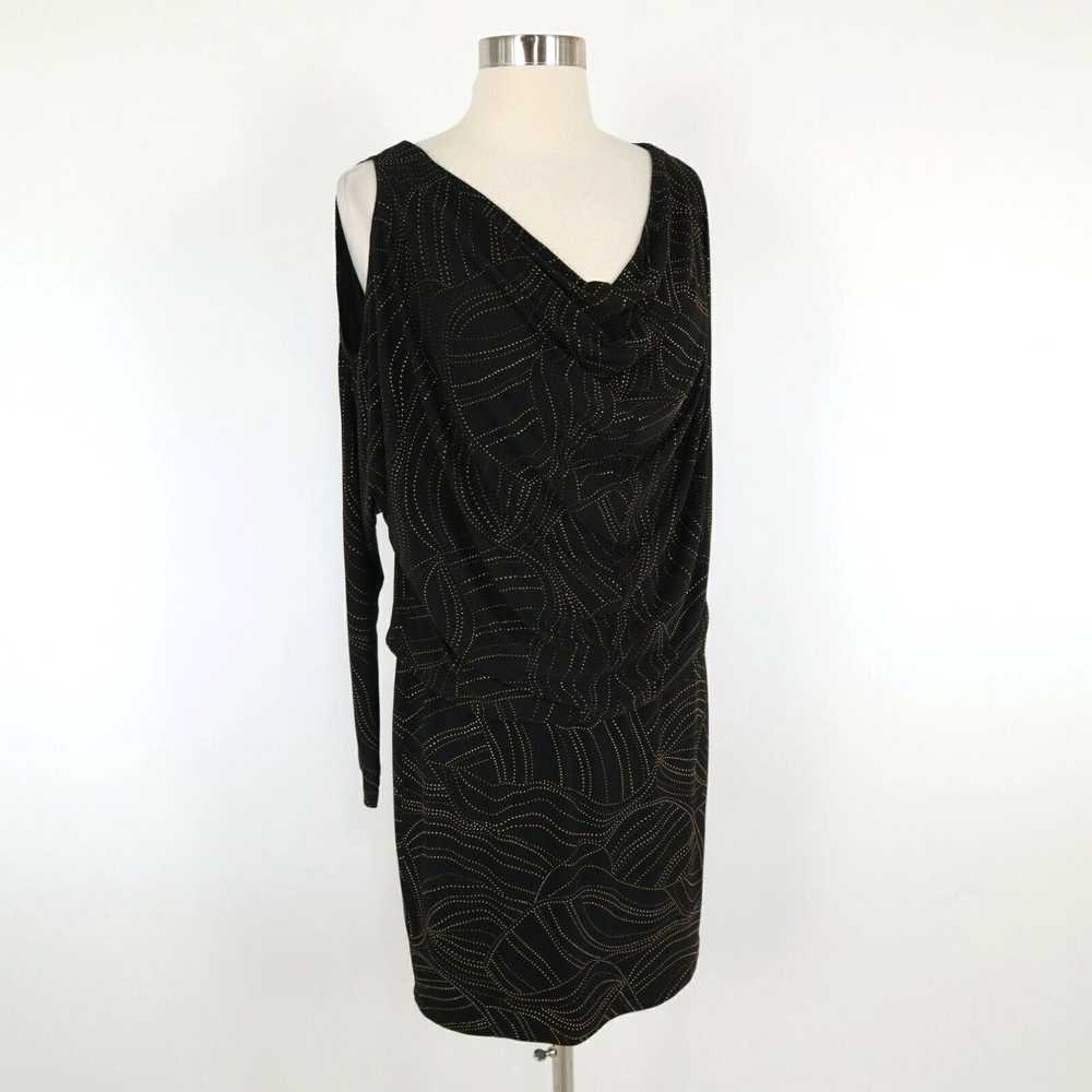 Vintage David Meister Cold Shoulder Dress Womens … - image 3