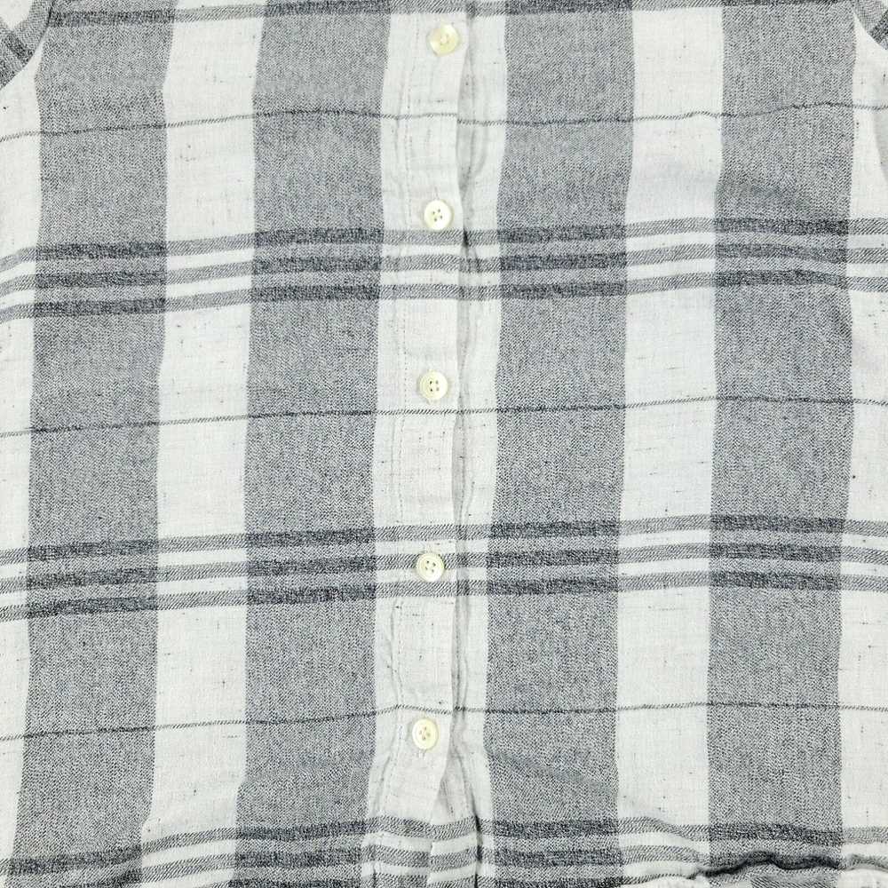 Madewell Madewell Button Shirt Women Small Gray W… - image 2