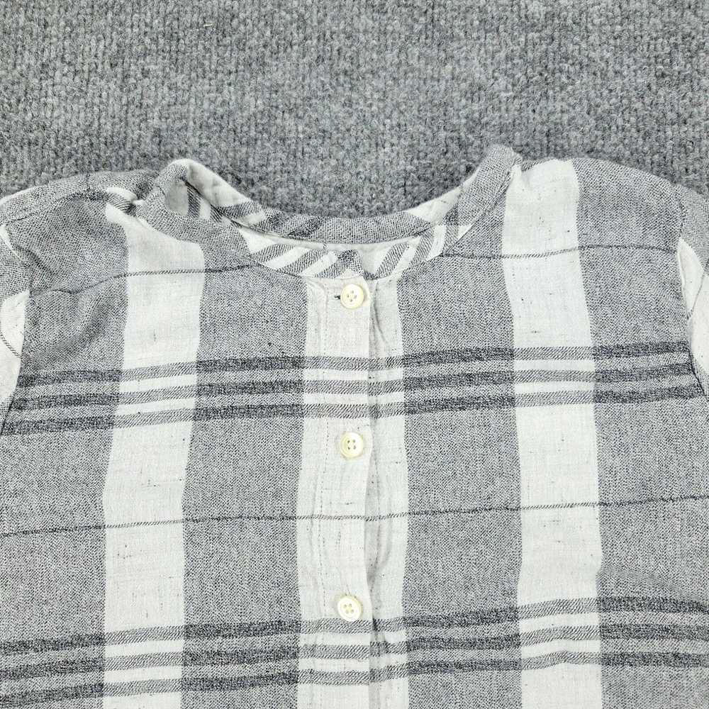 Madewell Madewell Button Shirt Women Small Gray W… - image 3