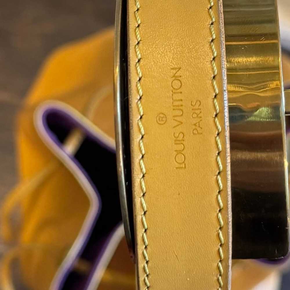 Louis Vuitton Petit Noe Yellow Epi Leather Should… - image 11