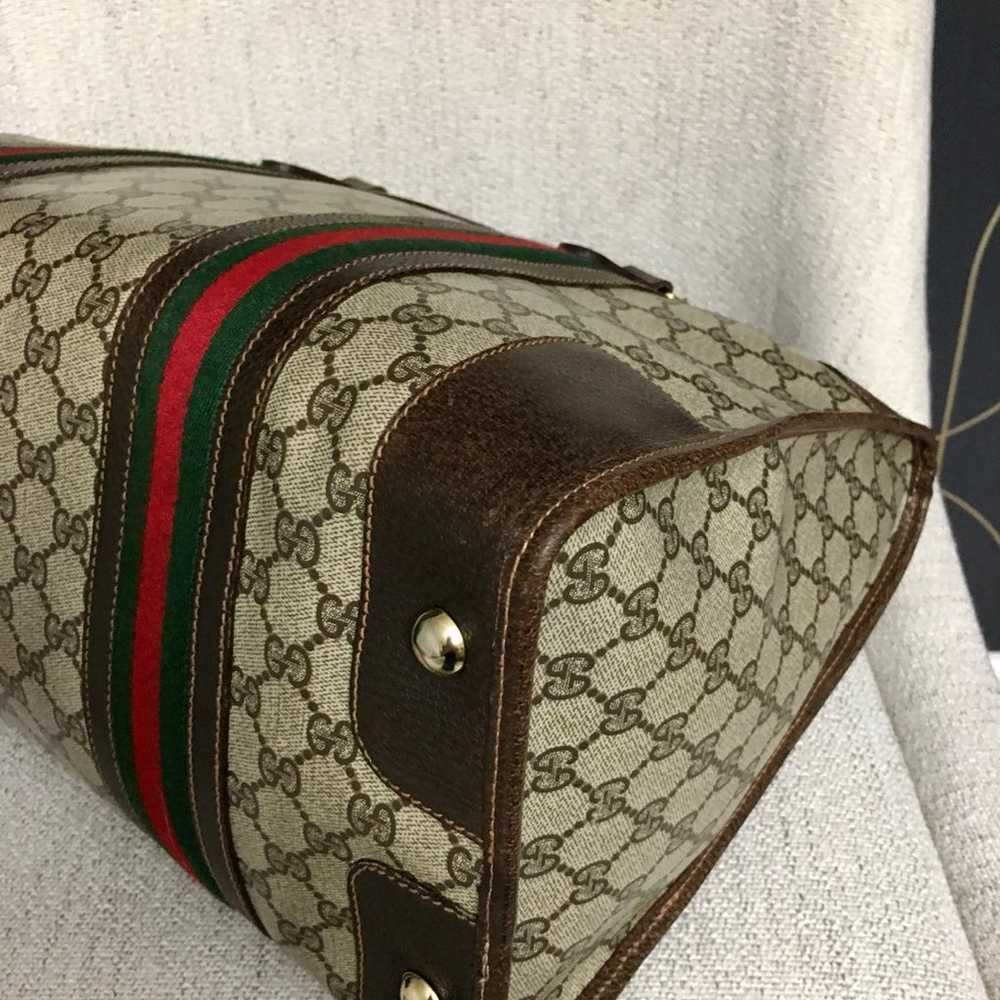Authentic GUCCI vintage satchel bag - image 12