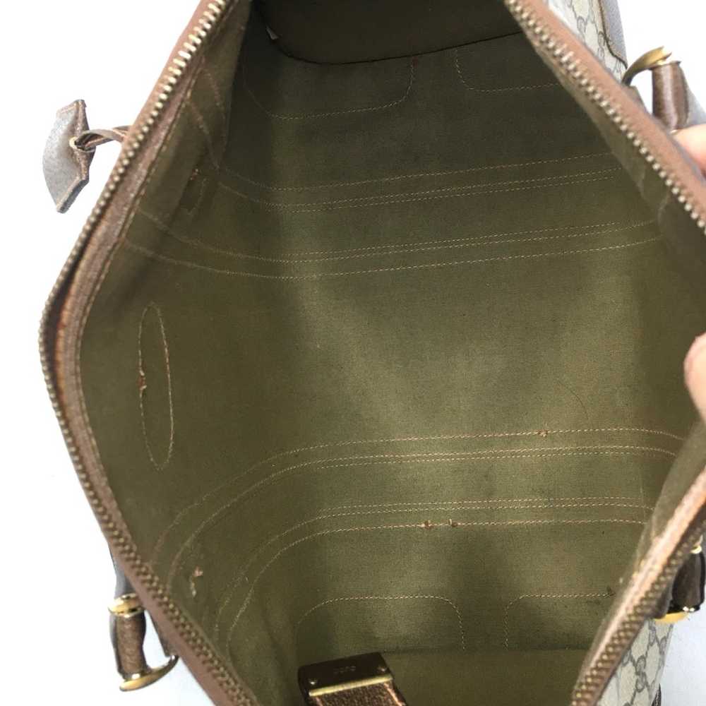 Authentic GUCCI vintage satchel bag - image 4