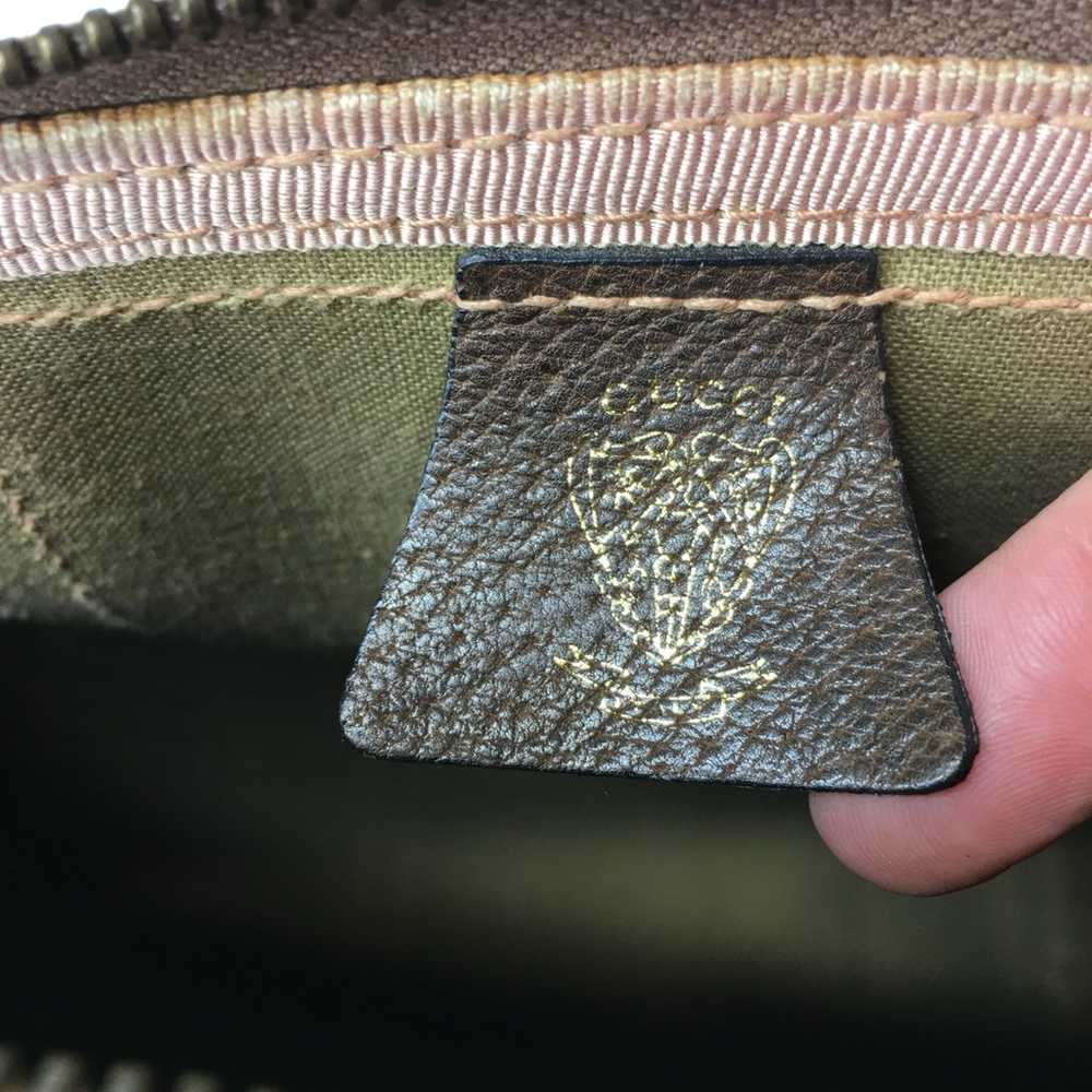 Authentic GUCCI vintage satchel bag - image 5