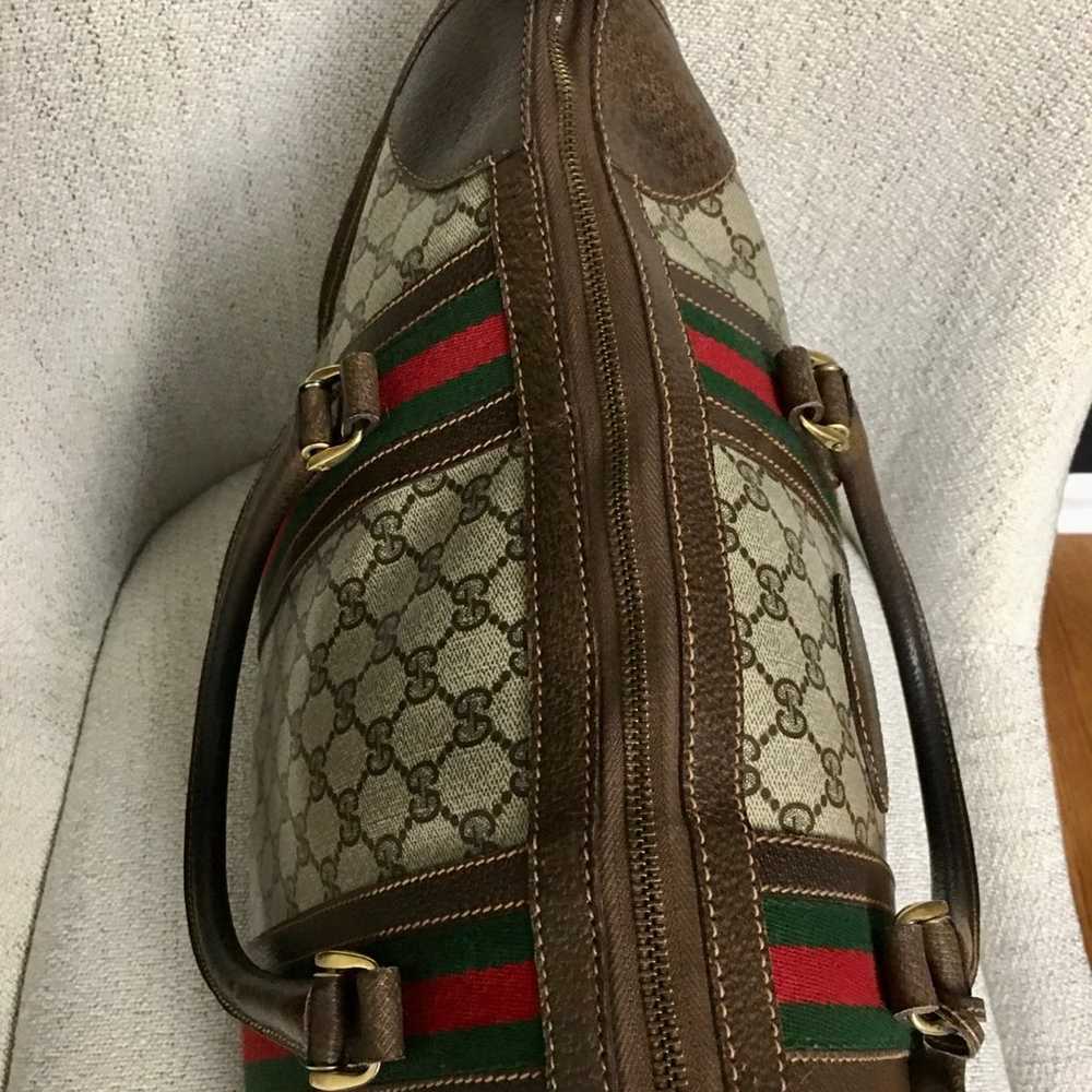 Authentic GUCCI vintage satchel bag - image 9