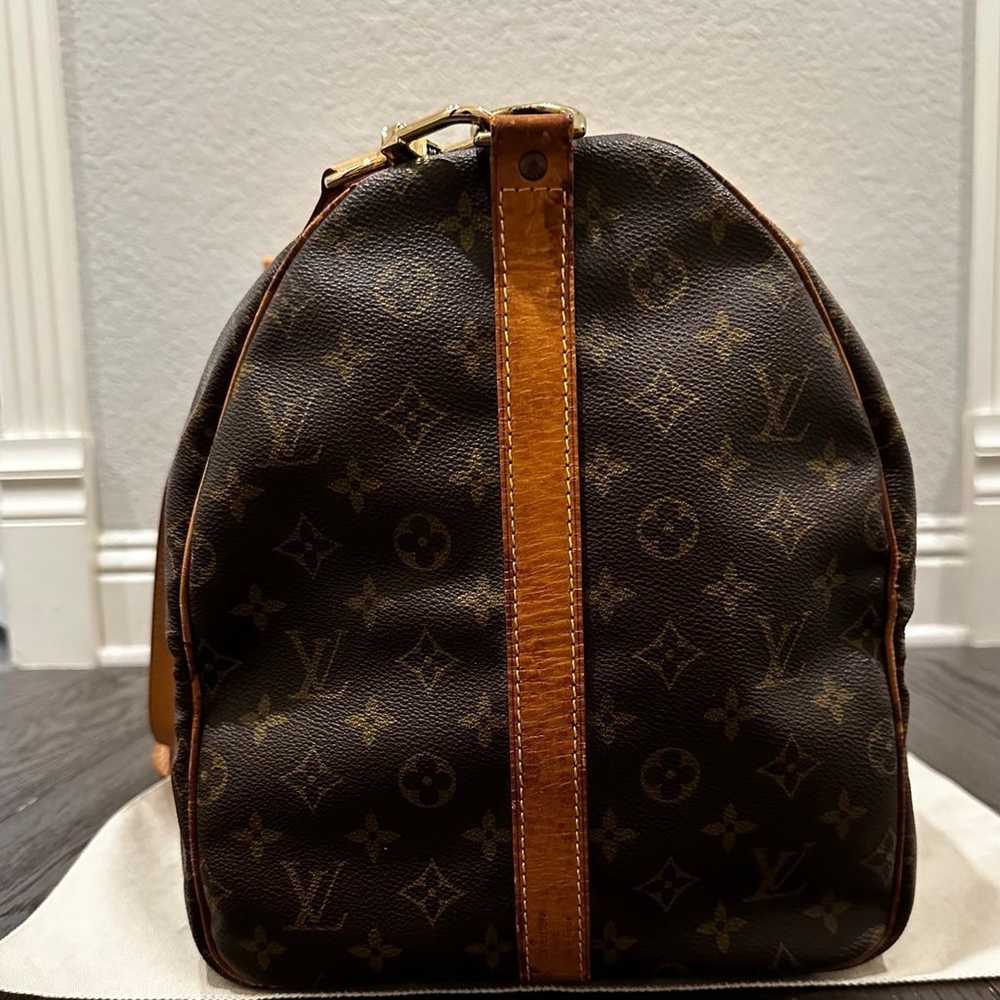 Louis Vuitton Keepall 55 Brown Luggage - image 4