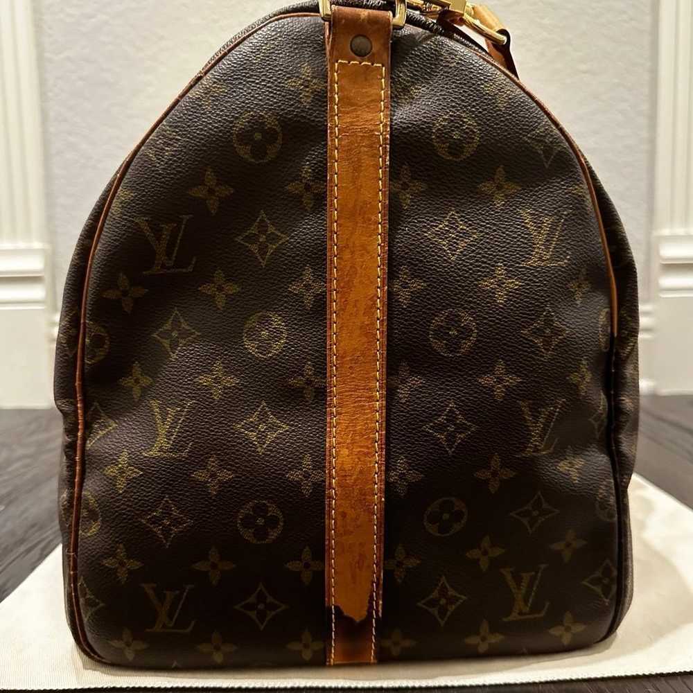 Louis Vuitton Keepall 55 Brown Luggage - image 5