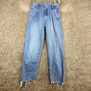 Garage Garage Cropped Denim Jeans Women's 1 Blue … - image 1