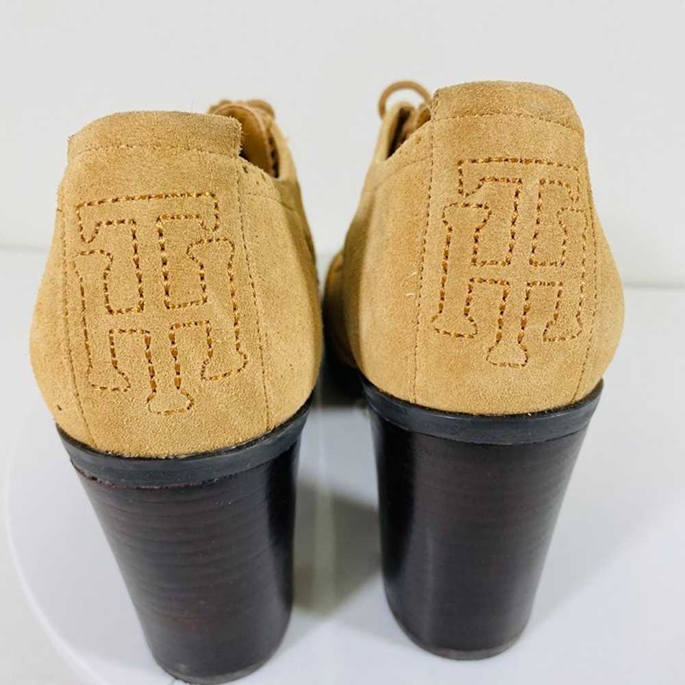 Tommy Hilfiger Chunky Booties Womens Size 8M Wing… - image 6