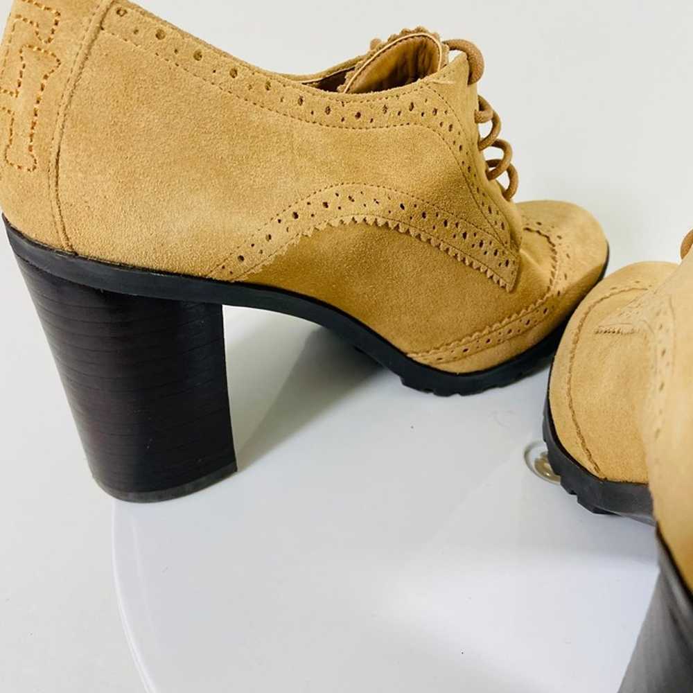 Tommy Hilfiger Chunky Booties Womens Size 8M Wing… - image 8