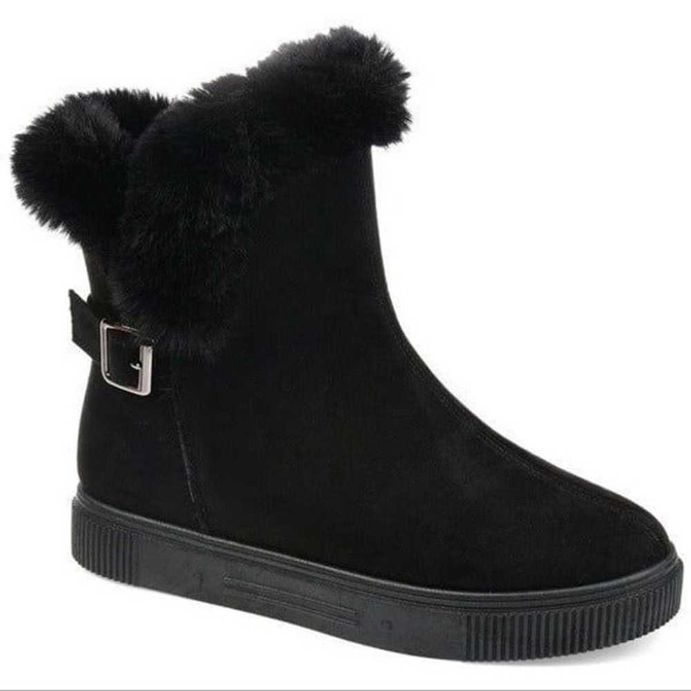 Journee Collection Womens Sibby Black Winter Boot… - image 2