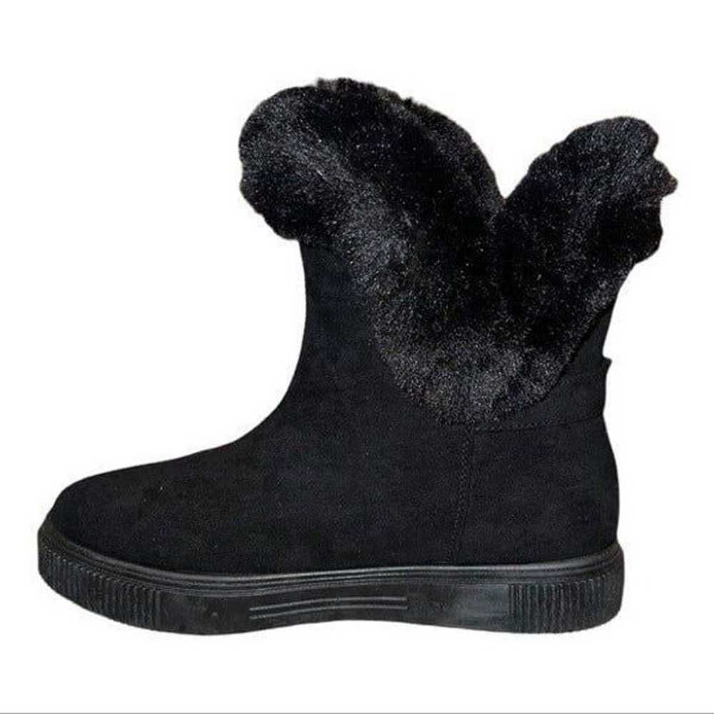 Journee Collection Womens Sibby Black Winter Boot… - image 3