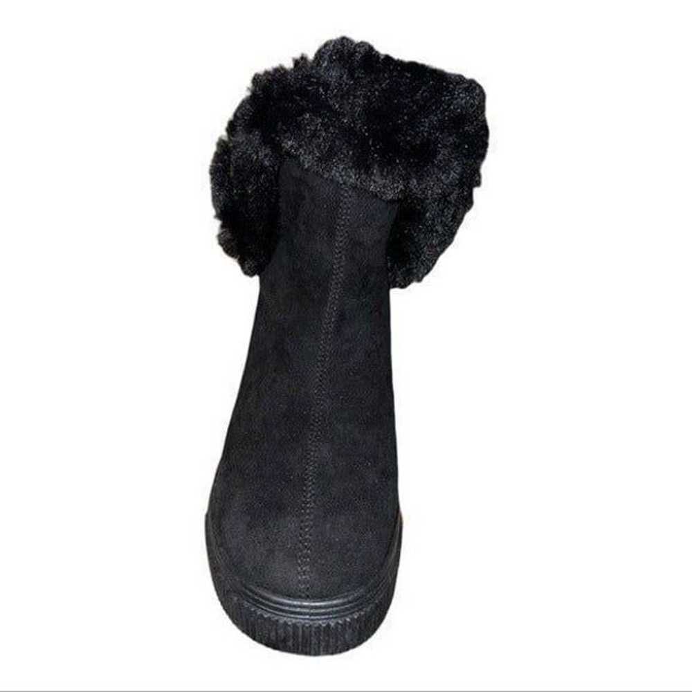Journee Collection Womens Sibby Black Winter Boot… - image 4