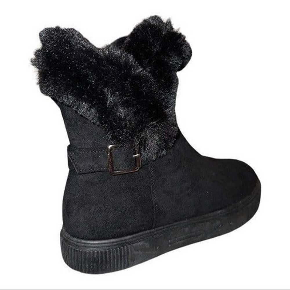 Journee Collection Womens Sibby Black Winter Boot… - image 5