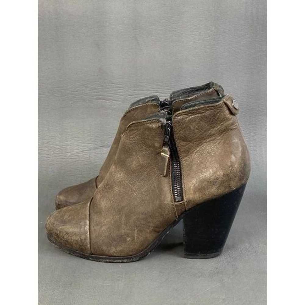 rag and bone Margot leather ankle boots size 6 (3… - image 2