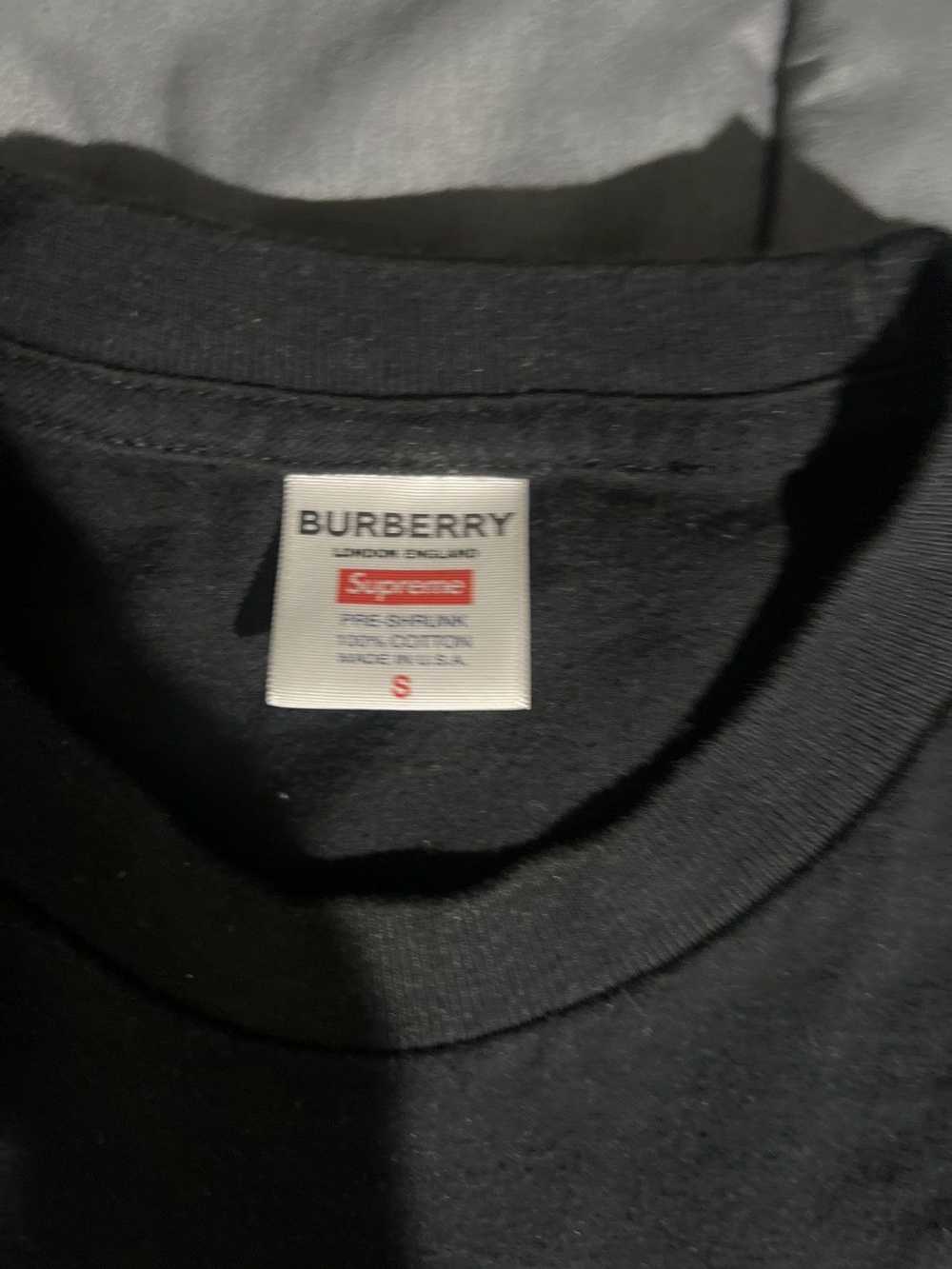 Burberry × Supreme Supreme Burberry Box Logo Tee - image 5