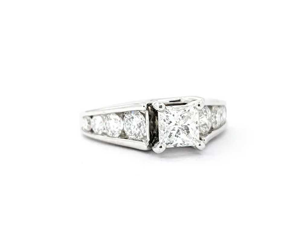 2.00ctw Diamond Engagement Ring In White Gold - image 10