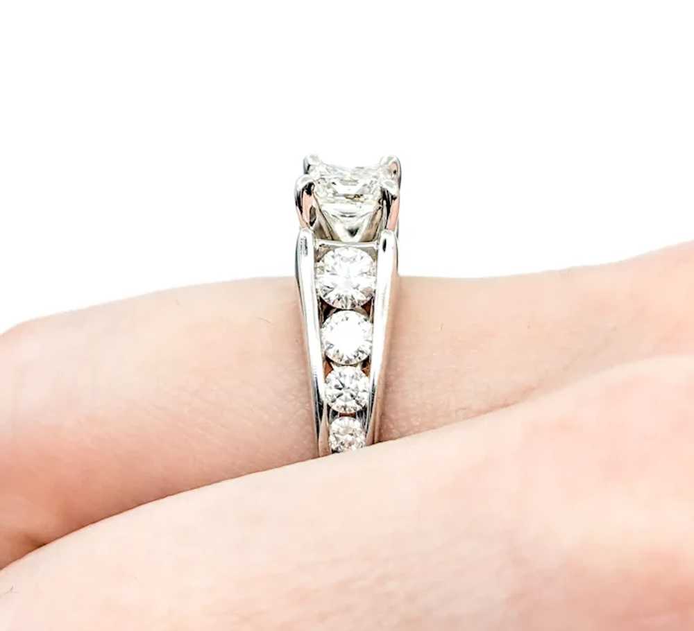 2.00ctw Diamond Engagement Ring In White Gold - image 5