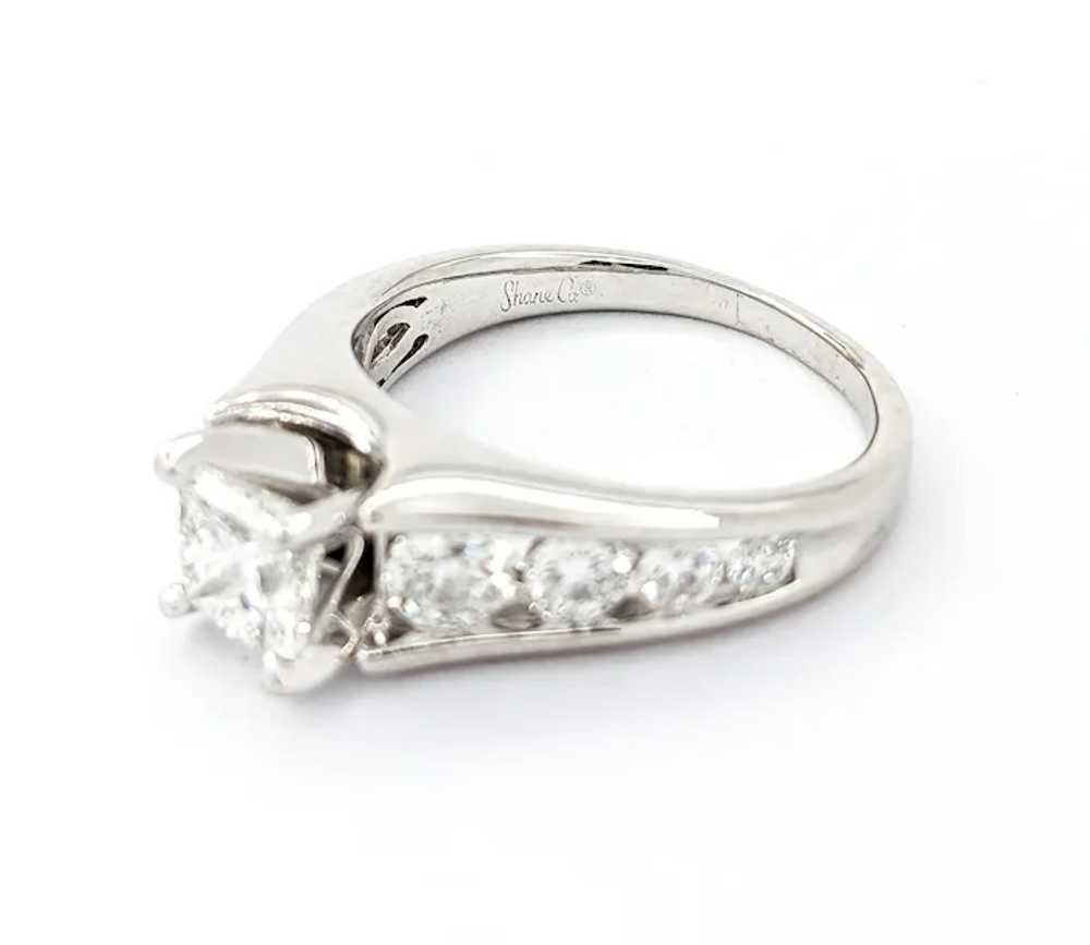 2.00ctw Diamond Engagement Ring In White Gold - image 6